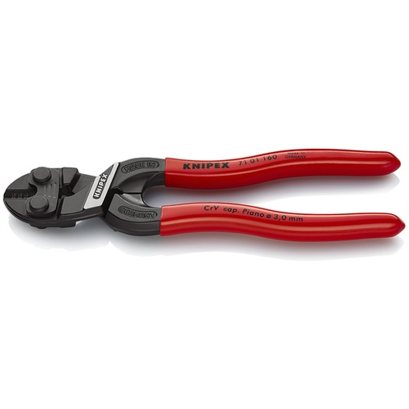 KNIPEX ミニクリッパー プラスチックハンドル 160mm プラスチックハンドル(SB店頭展示パッケージ仕様) 1丁（ご注文単位1丁）【直送品】