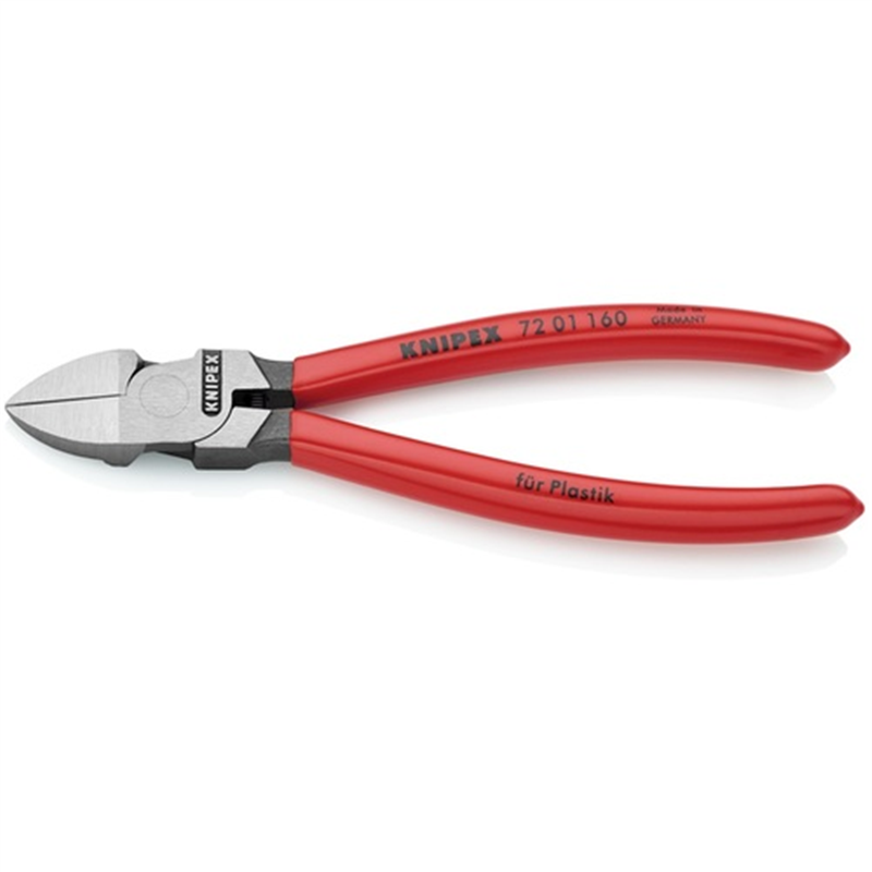 KNIPEX プラスチック用ニッパー プラスチックハンドル 160mm(SB店頭展示パッケージ仕様) 1丁（ご注文単位1丁）【直送品】