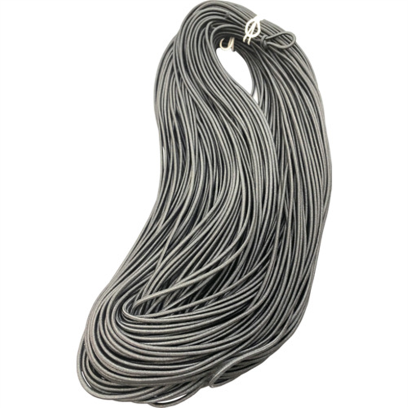 CLOVER 丸ゴム 丸ゴムソフト 2.1mm 黒 50M 1個（ご注文単位1個）【直送品】