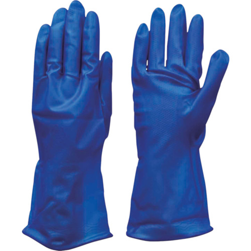 ダンロップ S-117 ビニール薄手 Mブルー 1双（ご注文単位1双）【直送品】