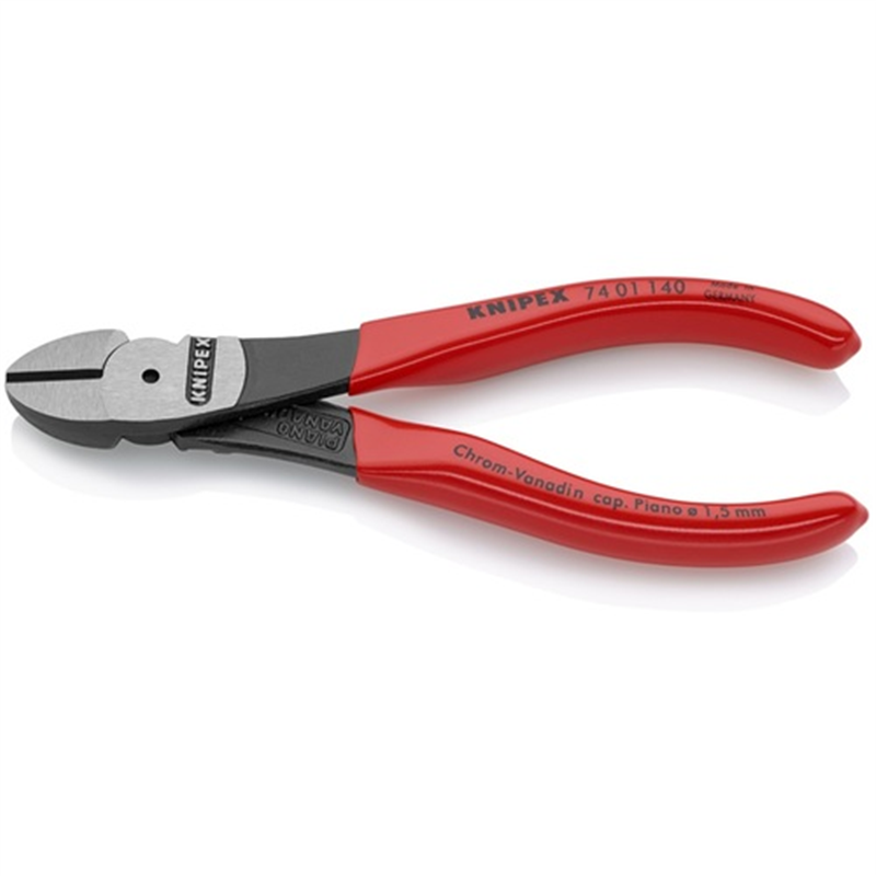 KNIPEX 強力型ニッパー プラスチックハンドル 140mm(SB店頭展示パッケージ仕様) 1丁（ご注文単位1丁）【直送品】