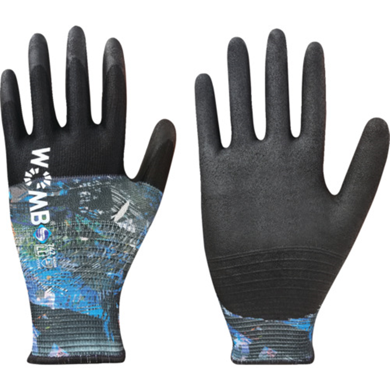 トワロン 水性ポリウレタン背抜き手袋 WOMB-MF2 Collage LL 1双（ご注文単位1双）【直送品】