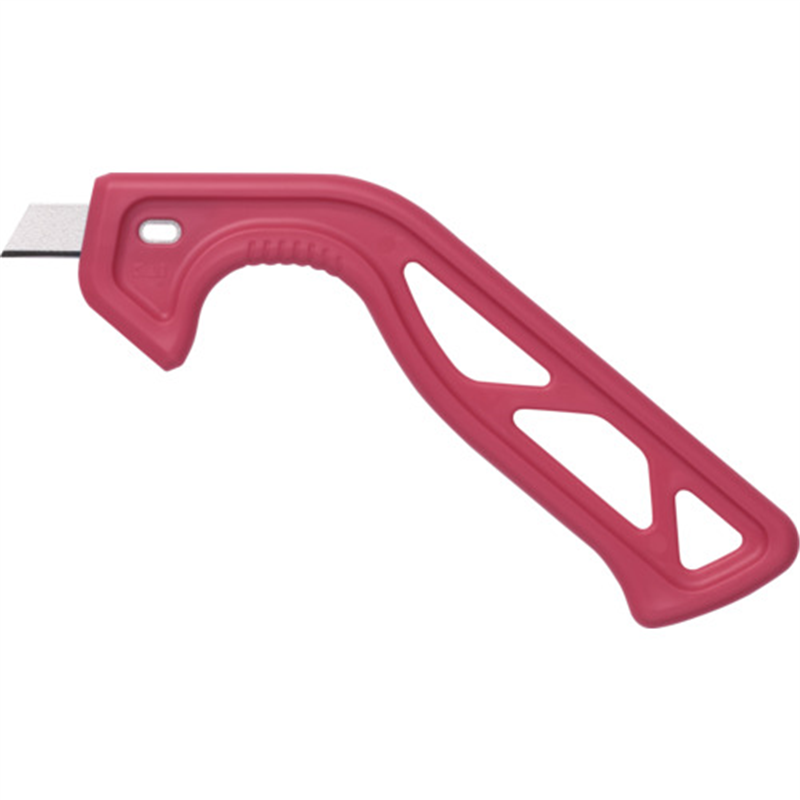 貝印刃物 異物混入対策スリットナイフ(ピンク)100本入 1セット（ご注文単位1セット）【直送品】