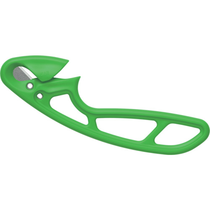 貝印刃物 異物混入対策フックナイフ(グリーン)3本入 1セット（ご注文単位1セット）【直送品】