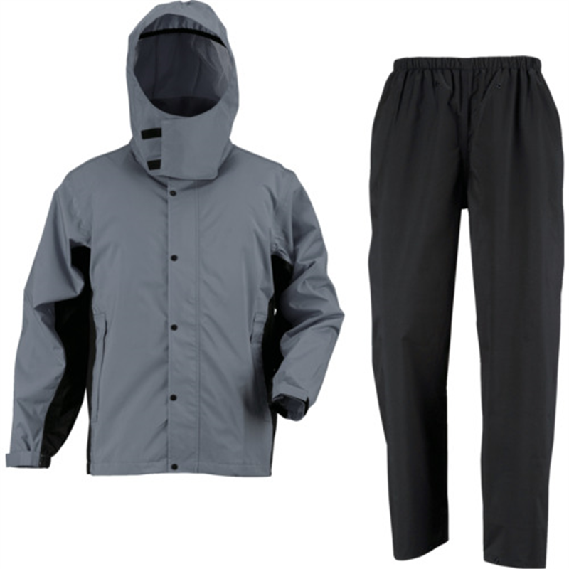 カジメイク 7521 レインスーツエボリューション チャコールグレー LL 1着（ご注文単位1着）【直送品】