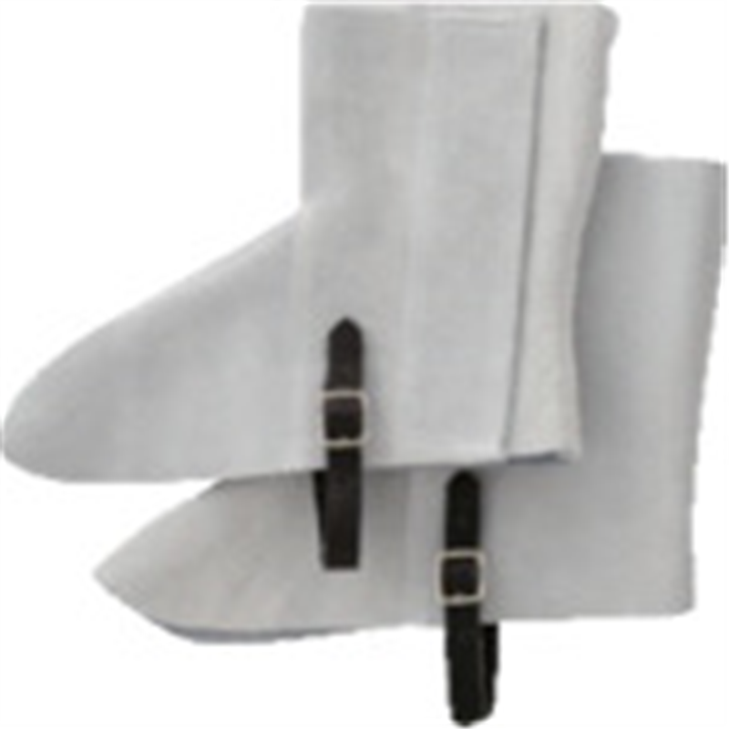 柏田 牛床革マジック式足カバー F 1足（ご注文単位1足）【直送品】