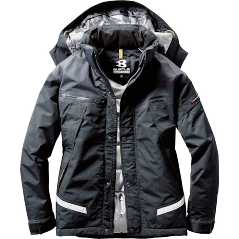 BURTLE 【今季完売】 防水防寒ジャケット 7610-35-LL ブラック 1枚（ご注文単位1枚）【直送品】