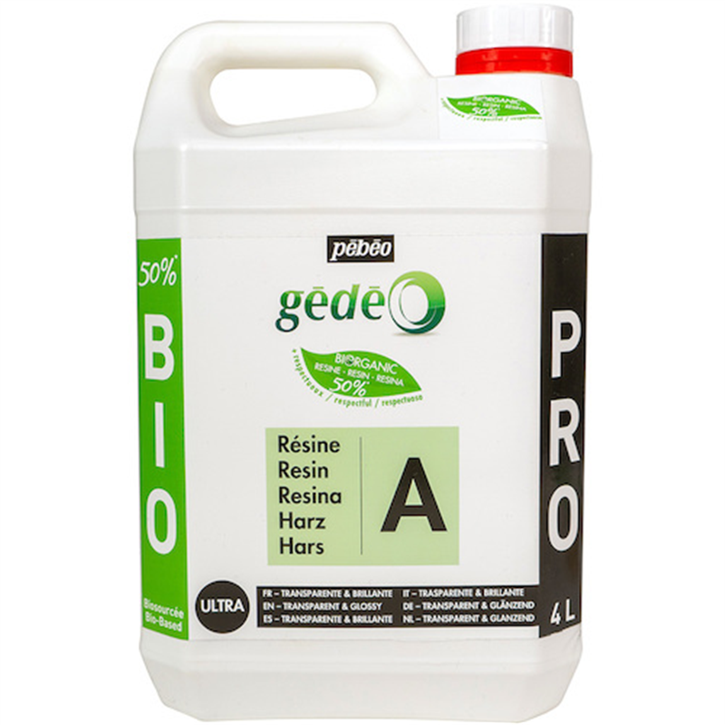 Pebeo バイオベース・クリスタルレジンキット6L(主剤4L+硬化剤2L) 1個（ご注文単位1個）【直送品】