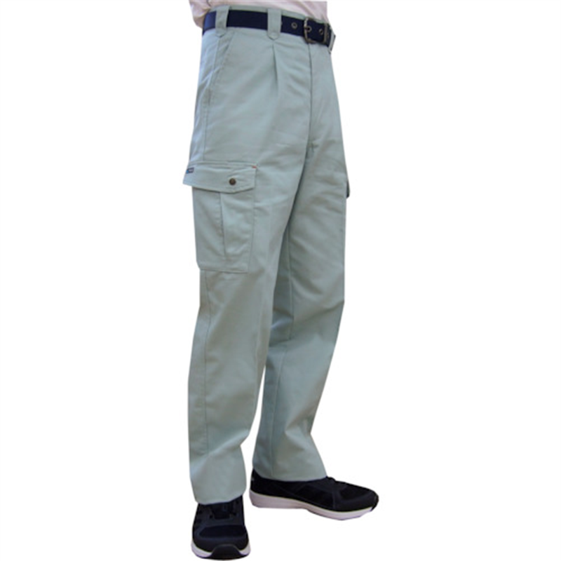 TEAGLES 綿混カーゴパンツ アースグリーン 70cm 1枚（ご注文単位1枚）【直送品】