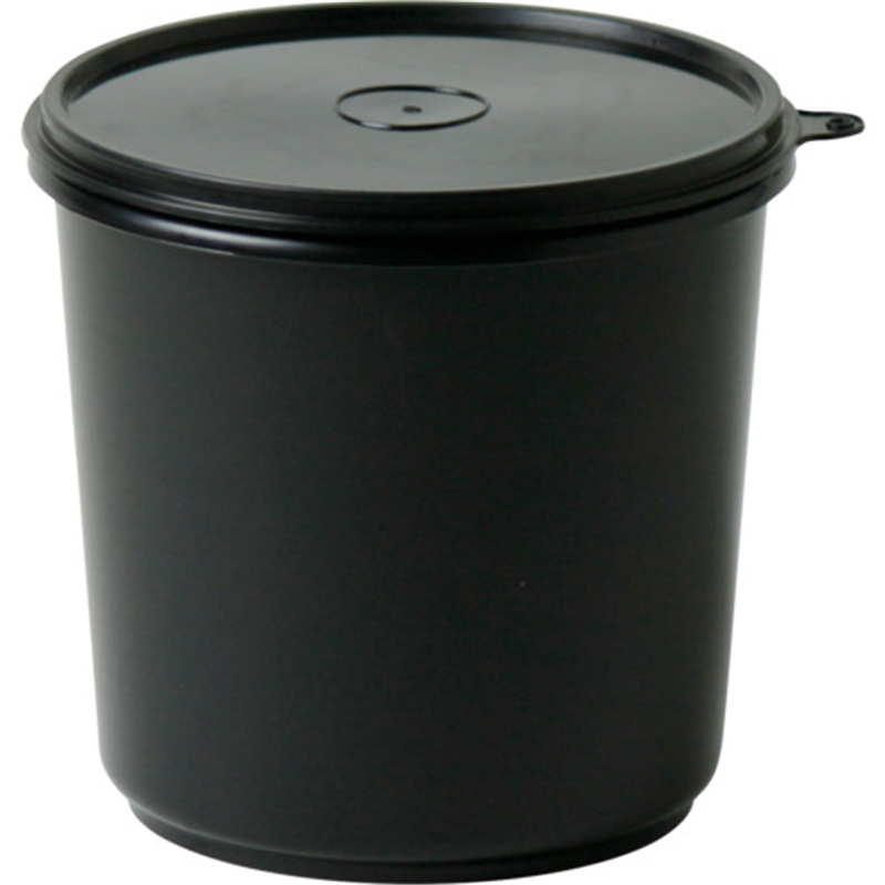 蝶プラ 粉粒体用 導電丸型容器No.4 1個（ご注文単位1個）【直送品】