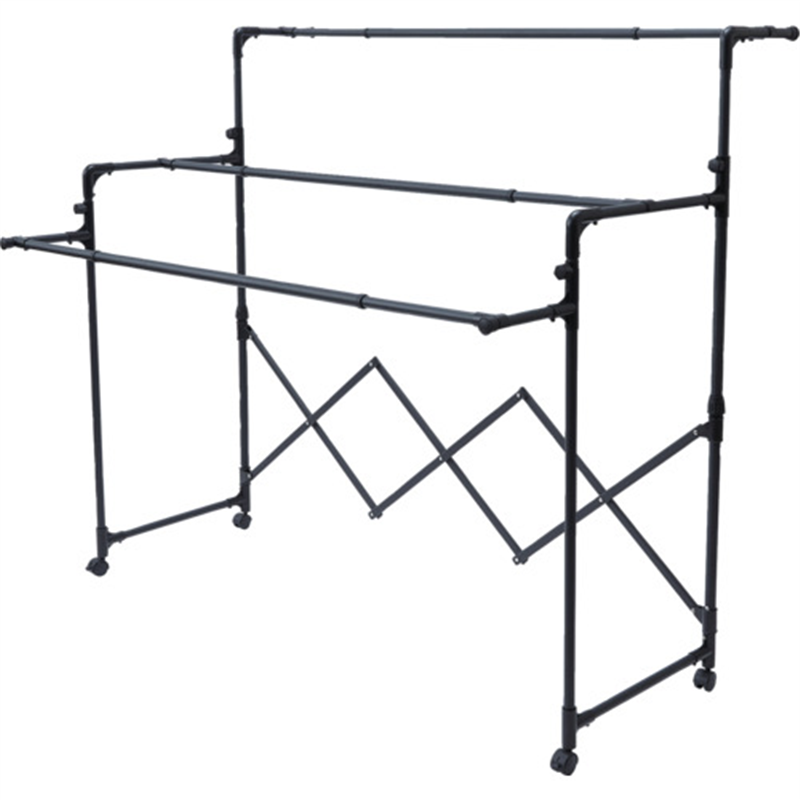 TENMA 折りたたみ伸縮多機能物干し PSBK-10 1台（ご注文単位1台）【直送品】