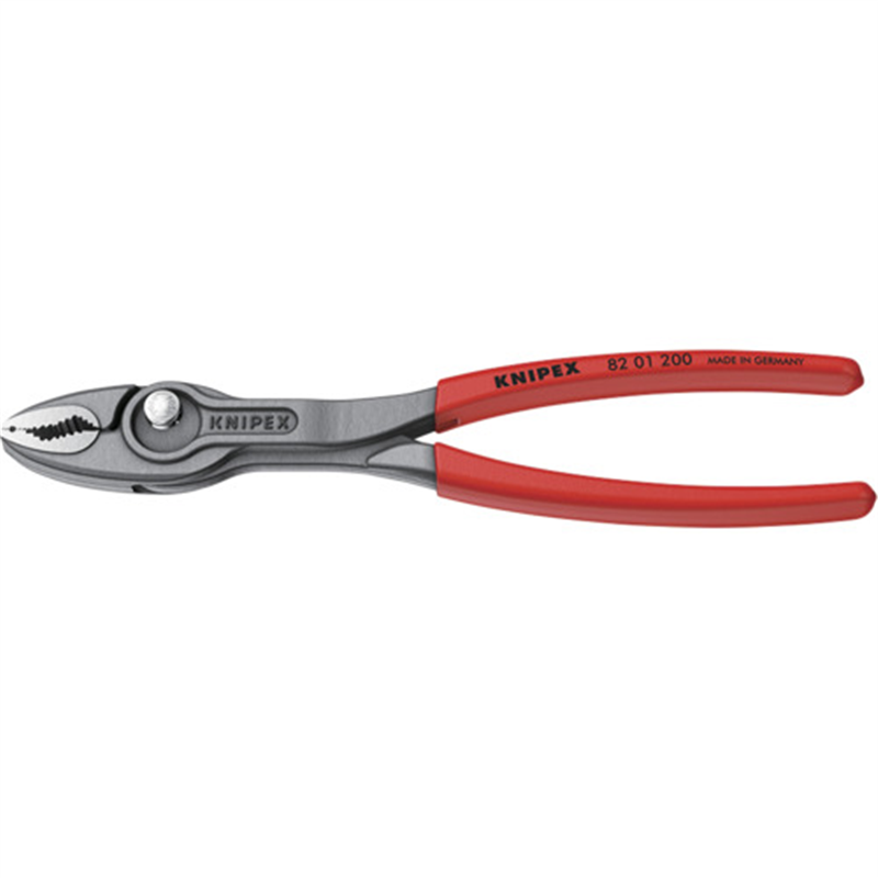 KNIPEX スリップジョイントプライヤー ツイングリップ プラスチックハンドル 200mm(SB店頭展示パッケージ仕様) 1丁（ご注文単位1丁）【直送品】