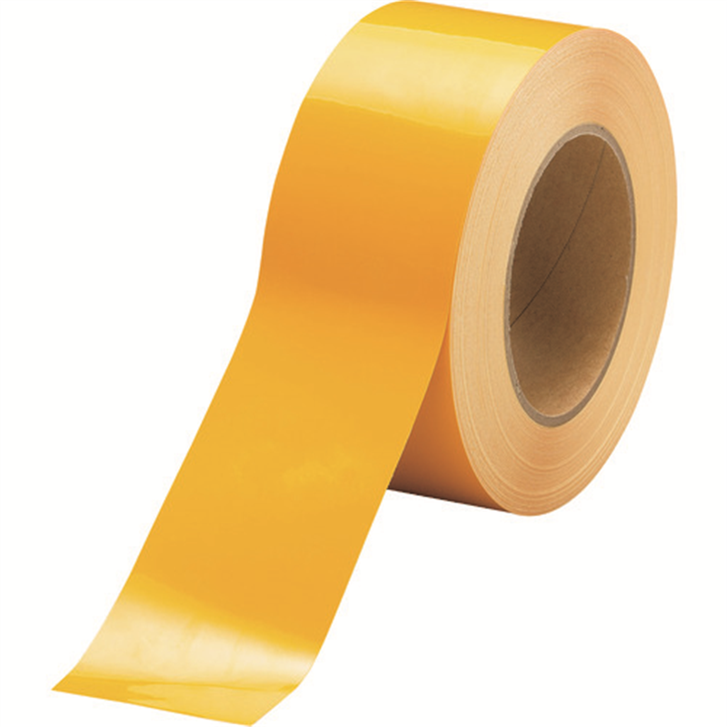 ユニット ユニフロアテープ(黄)50×20M 1巻（ご注文単位1巻）【直送品】
