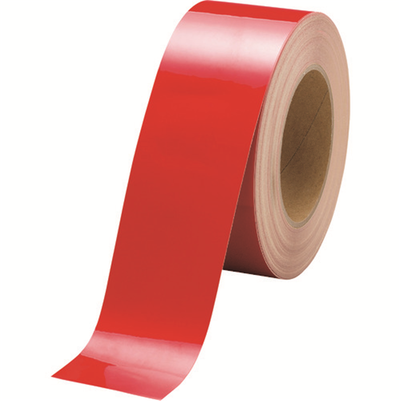 ユニット ユニフロアテープ(赤)50×20M 1巻（ご注文単位1巻）【直送品】