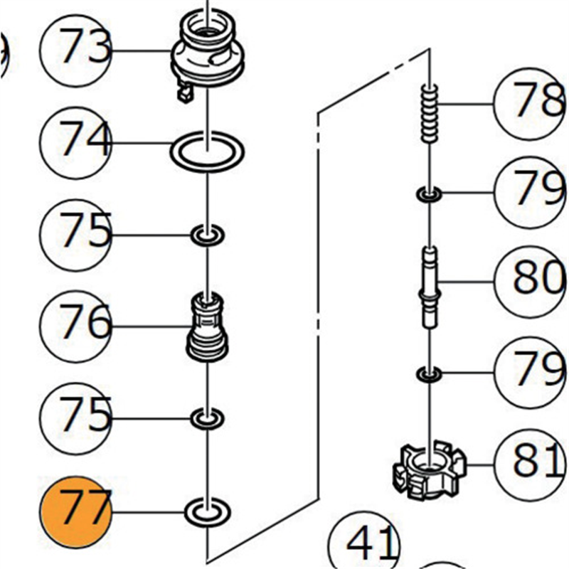 HiKOKI Oリング(1AP-10) 1個（ご注文単位1個）【直送品】