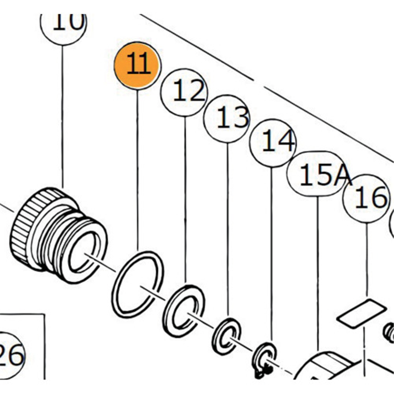 HiKOKI Oリング(S-32) 1個（ご注文単位1個）【直送品】