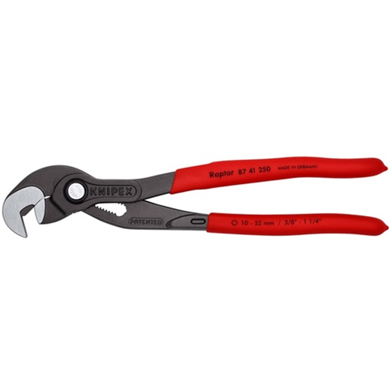 KNIPEX マルチプルスリップジョイントスパナ 250mm (SB店頭展示パッケージ仕様) 1丁（ご注文単位1丁）【直送品】