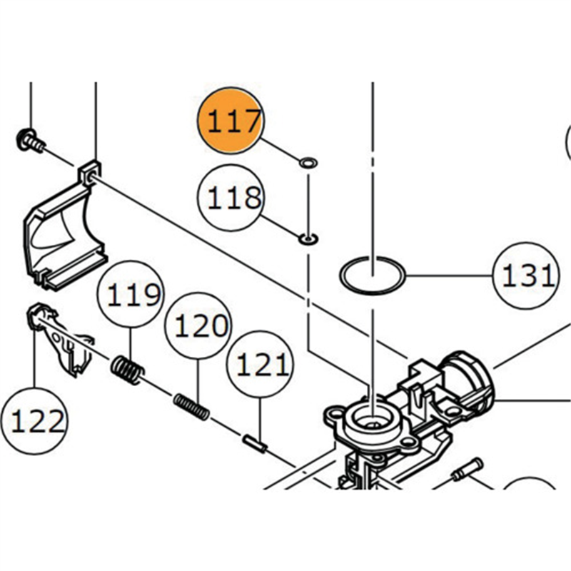 HiKOKI Oリング(P-4) 1個（ご注文単位1個）【直送品】