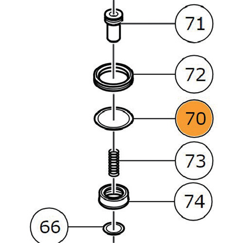 HiKOKI Oリング(S-20) 1個（ご注文単位1個）【直送品】