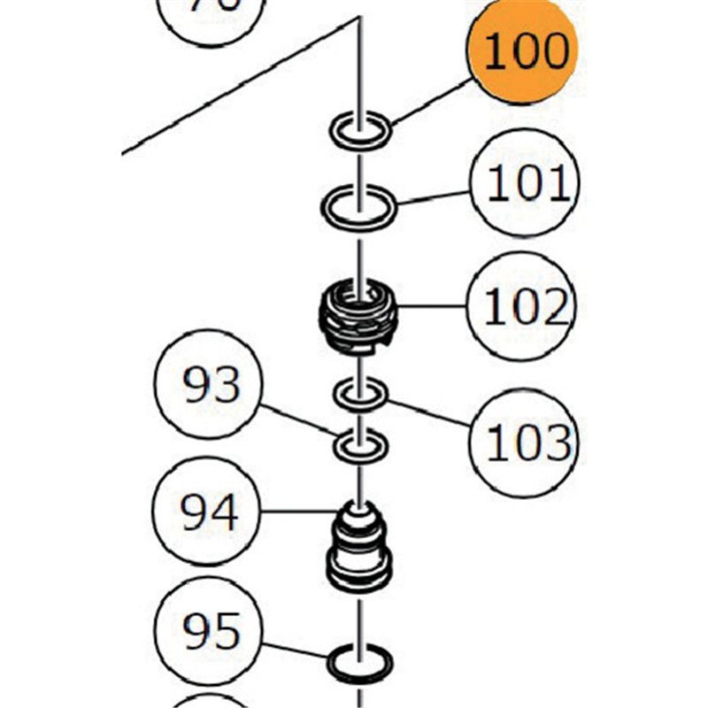 HiKOKI Oリング(S-14) 1個（ご注文単位1個）【直送品】