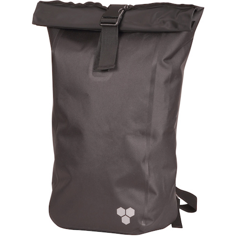 カジメイク 防水タウンロールパック20R ブラック 20L 1個（ご注文単位1個）【直送品】