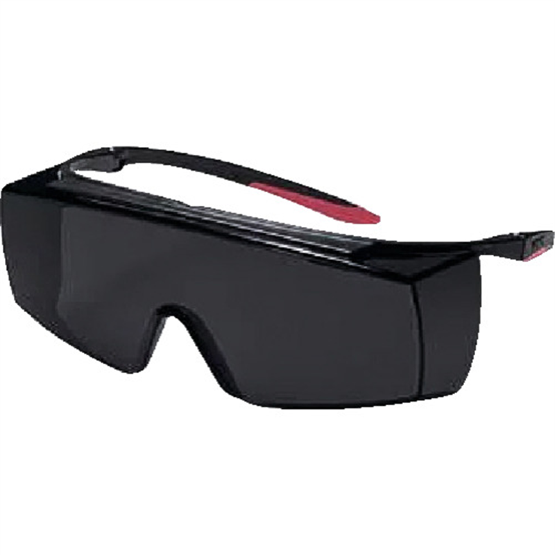 UVEX 赤外線遮断保護メガネ スーパーF OTG(メガネ併用可) IRーex5 1個（ご注文単位1個）【直送品】