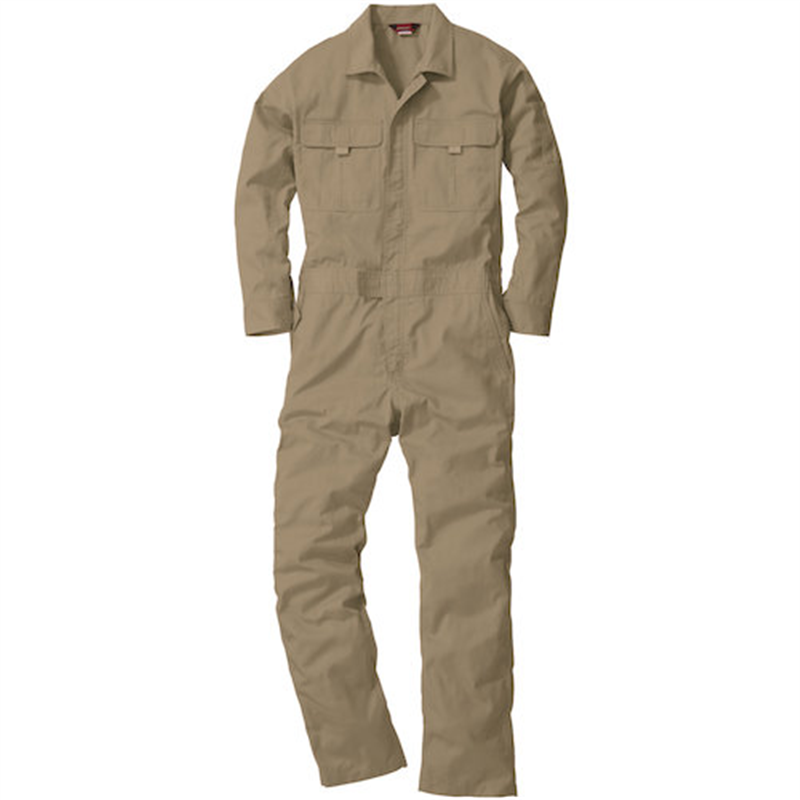 桑和 9300 つなぎ ライトブラウン M 1着（ご注文単位1着）【直送品】