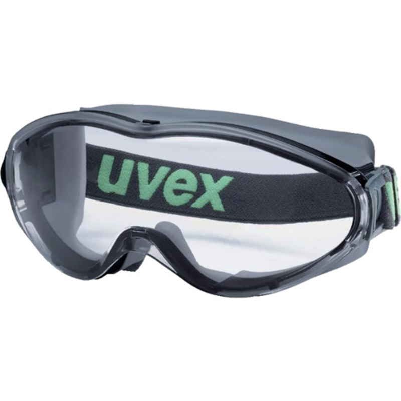 UVEX 安全ゴーグル ウルトラソニック プラネット ダークグレー×アースグリーン 1個（ご注文単位1個）【直送品】