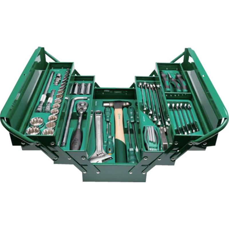 SATA 工具セット 差込角9.5mm(75点) 1セット（ご注文単位1セット）【直送品】