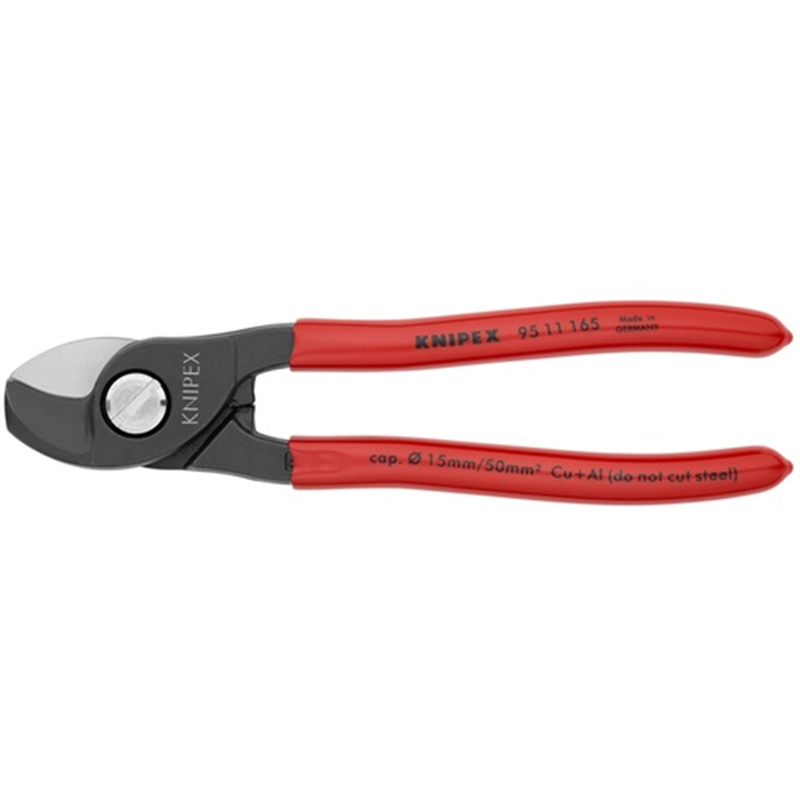 KNIPEX ケーブルカッター プラスチックハンドル 165mm(SB店頭展示パッケージ仕様) 1丁（ご注文単位1丁）【直送品】