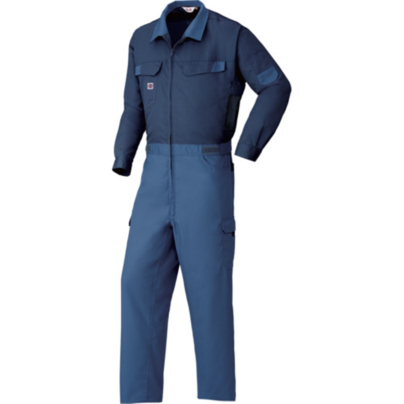 AUTO-BI 空調つなぎ服[[R上]]001ネイビーブルー Mサイズ 1着（ご注文単位1着）【直送品】
