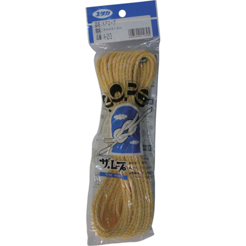 ユタカメイク ロープ KPロープ 3mm×10m 1個（ご注文単位1個）【直送品】