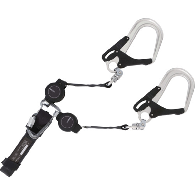 タジマ ハーネスヨウランヤードKR150F ダブルL8 130kg用 1個（ご注文単位1個）【直送品】