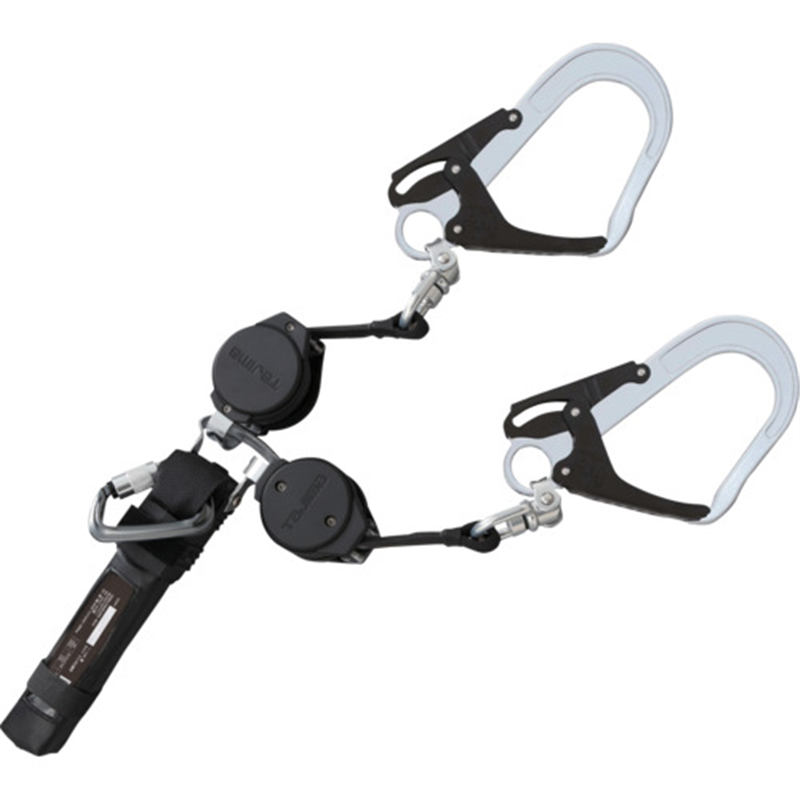 タジマ ハーネス用ランヤードVR150L ダブルL5 130kg用 1個（ご注文単位1個）【直送品】