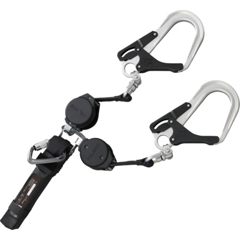 タジマ ハーネス用ランヤードVR150L ダブルL8 130kg用 1個（ご注文単位1個）【直送品】