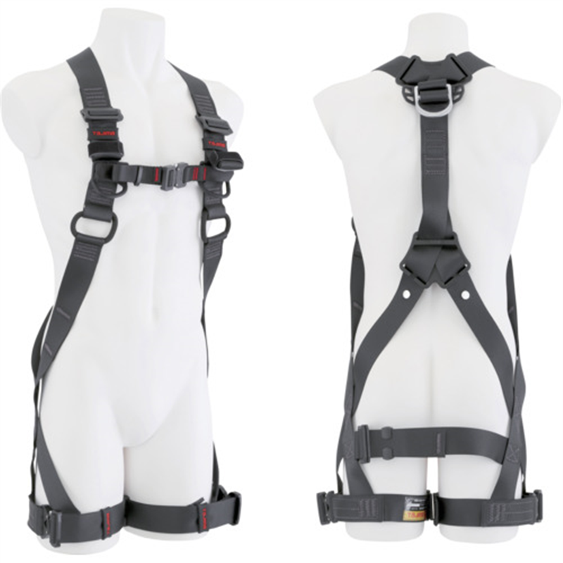 タジマ フルハーネス ハーネスZA Lサイズ クロ 130kg用 1本（ご注文単位1本）【直送品】