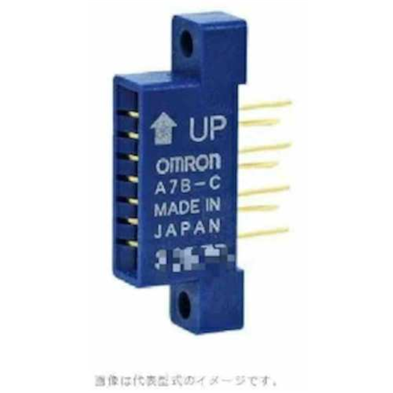 OMRON はんだづけ端子形 コネクタ(サムロータリスイッチ用) 1個（ご注文単位1個）【直送品】
