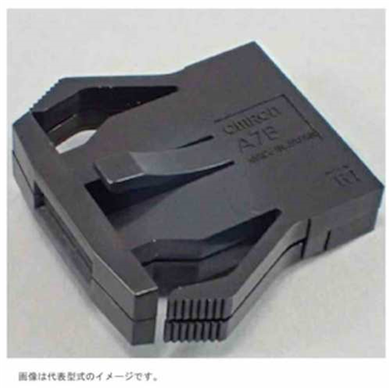 OMRON 取りつけ板 ブラック(サムロータリスイッチ用) 1セット（ご注文単位1セット）【直送品】