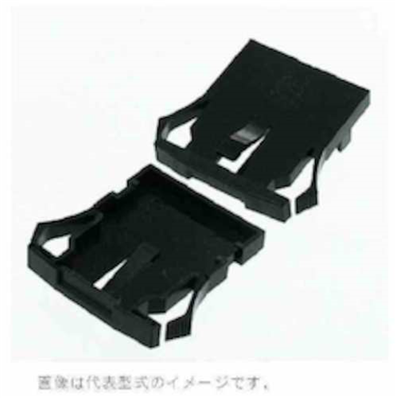 OMRON 取りつけ板 ブラック(サムロータリスイッチ用) 1セット（ご注文単位1セット）【直送品】