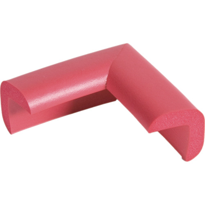 CAR-BOY 安心クッション コーナー用 細 レッド 1個（ご注文単位1個）【直送品】