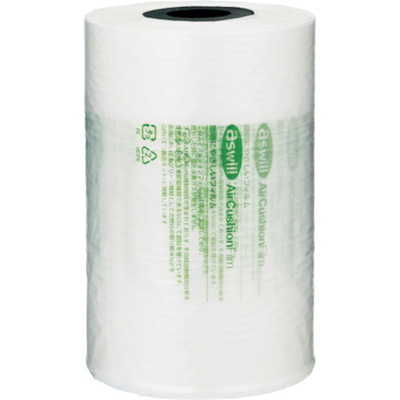 aswill エアークッションフィルム ピロー 厚口25ミクロン 1巻（ご注文単位1巻）【直送品】