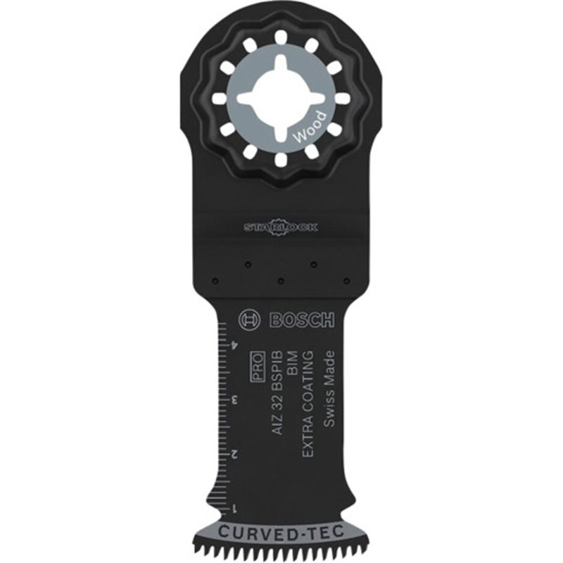 ボッシュ マルチツールブレード(カットソー)スターロック バイメタル+エクストラコーティング 木材用 AIZ32BSPIB 1本（ご注文単位1本）【直送品】