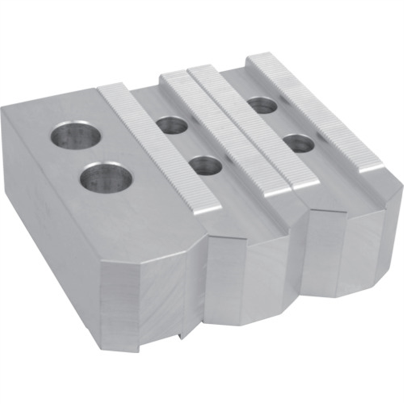 ARM 北川パワーチャック用アルミ生爪ALHO-10H42 1セット（ご注文単位1セット）【直送品】