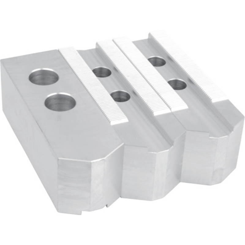 ARM 北川パワーチャック用アルミ生爪小径用ALHO-10SH42 1セット（ご注文単位1セット）【直送品】