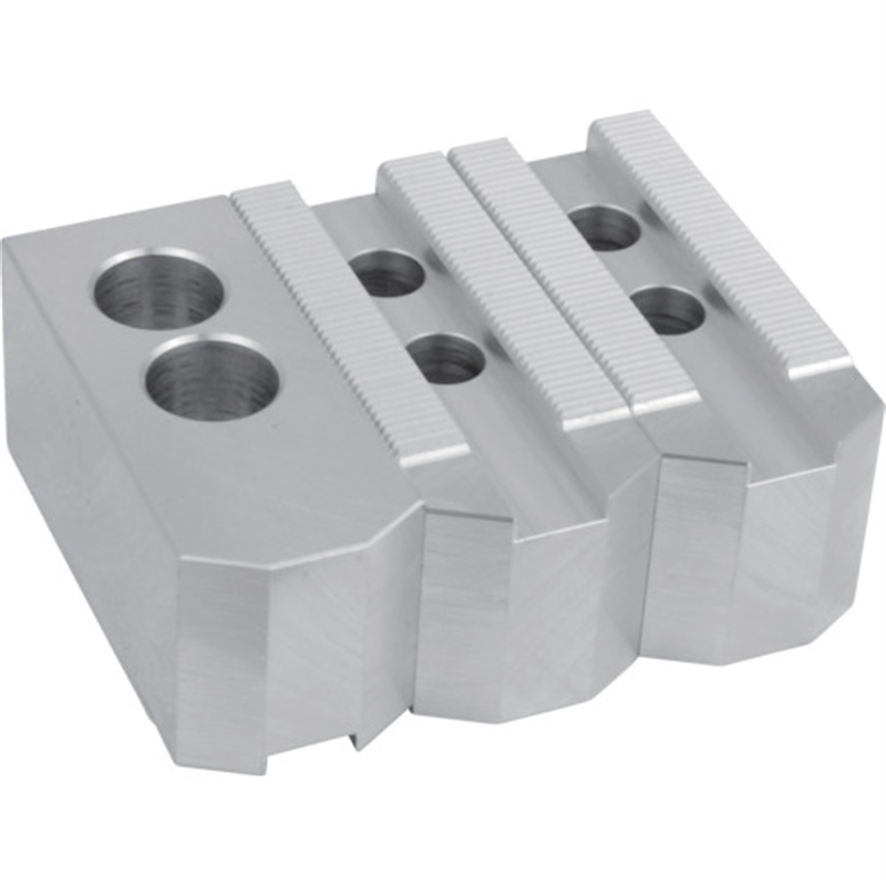 ARM 北川パワーチャック用アルミ生爪ALHO-6H36 1セット（ご注文単位1セット）【直送品】