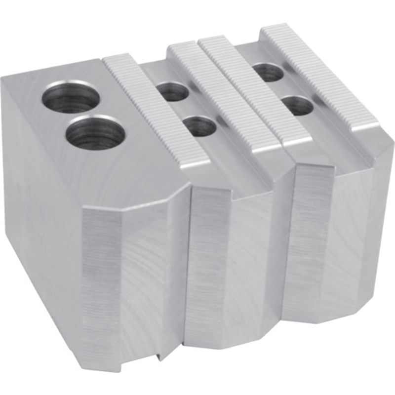 ARM 北川パワーチャック用アルミ生爪ALHO-6H60 1セット（ご注文単位1セット）【直送品】