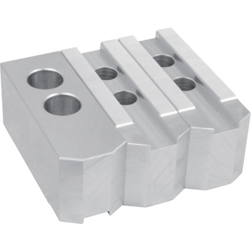 ARM 北川パワーチャック用アルミ生爪ALHO-8H42 1セット（ご注文単位1セット）【直送品】