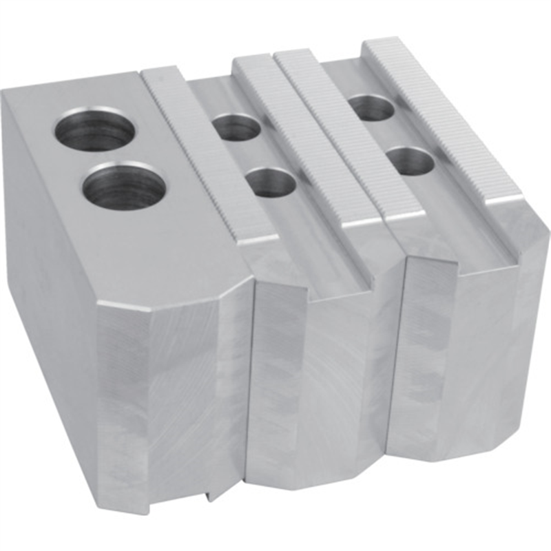 ARM 北川パワーチャック用アルミ生爪ALHO-8H60 1セット（ご注文単位1セット）【直送品】