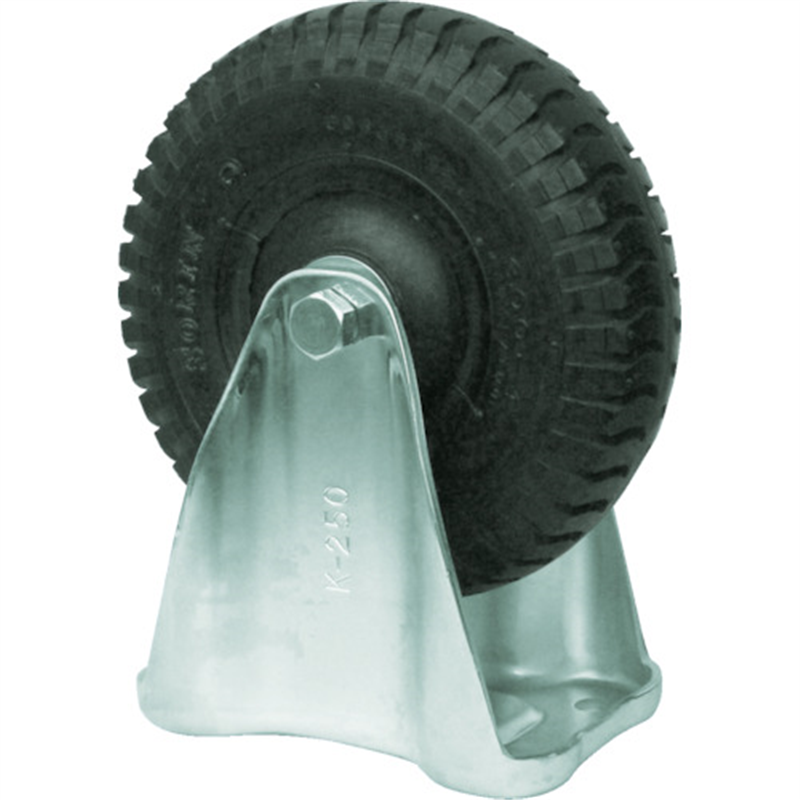 ヨドノ ノーパンクタイヤ固定車付 1個（ご注文単位1個）【直送品】