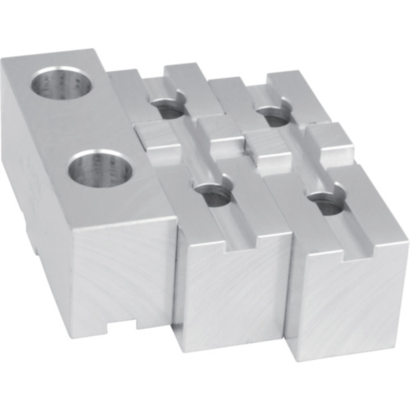 ARM 北川スクロールチャック用アルミ生爪ALSBS-7H38 1セット（ご注文単位1セット）【直送品】